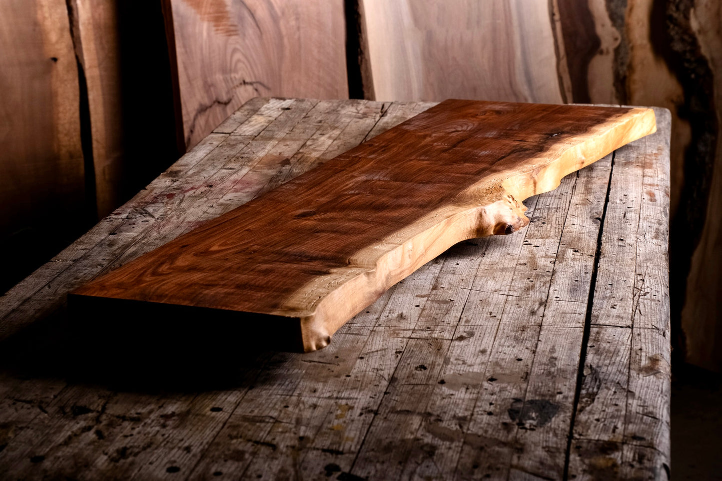 Black Walnut Heritage Shelf